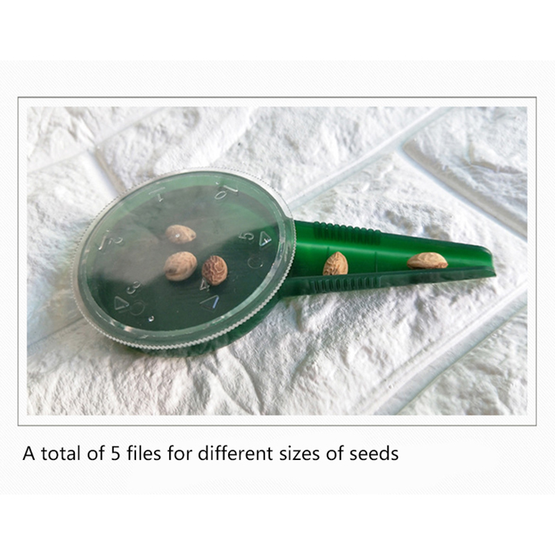1 Pcs Gardening Hand Held Flower Plant Grass Seeder Planter Seed Sower Dispenser Gardening Tool Flower Seeds Drill Helpful Tool