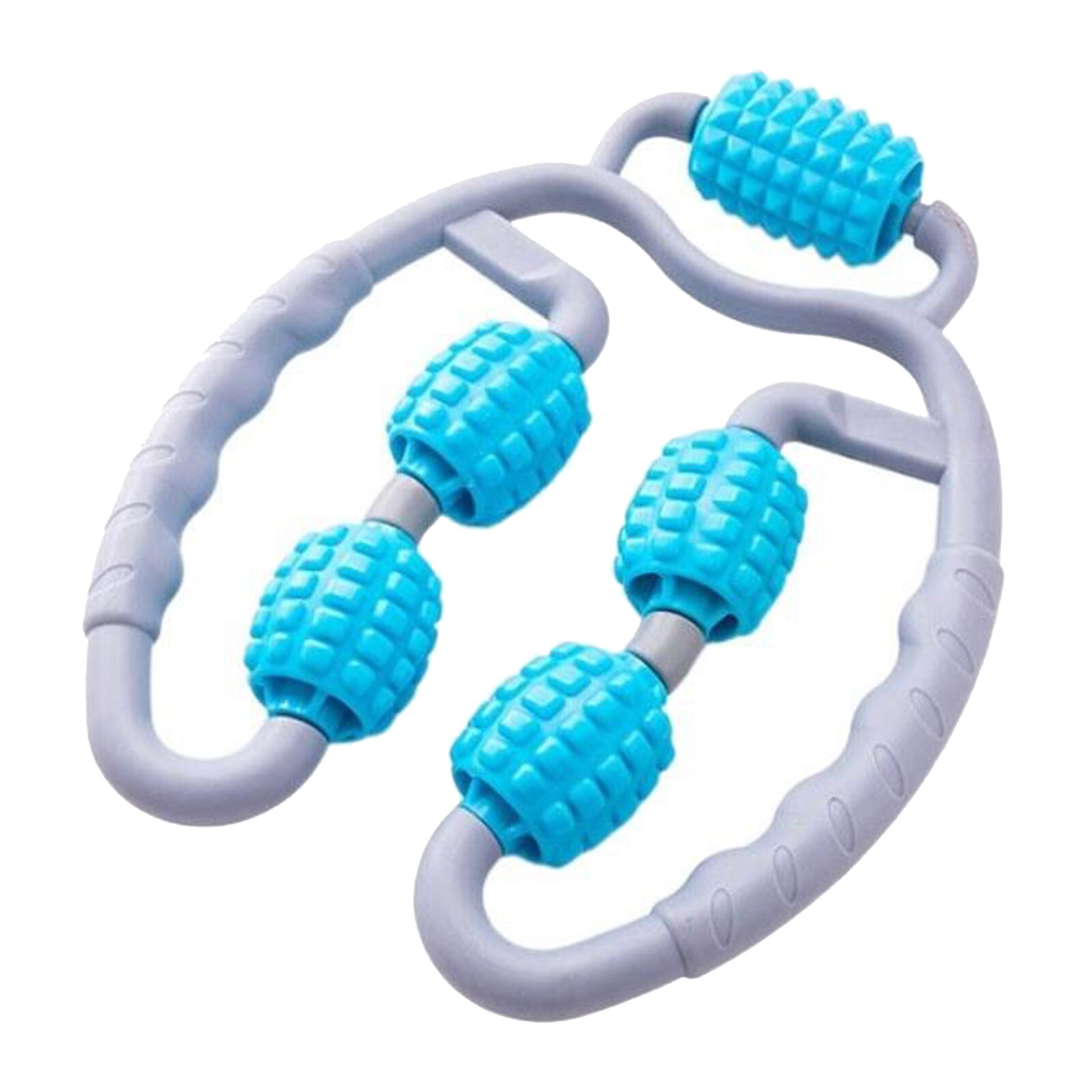 Body Roller Massager Voor Kalveren Benen Armen Tennis Elleboog Spierpijn Stijfheid Been Nek Pijn Zelf Massager Body Onderdelen Roller: Blue