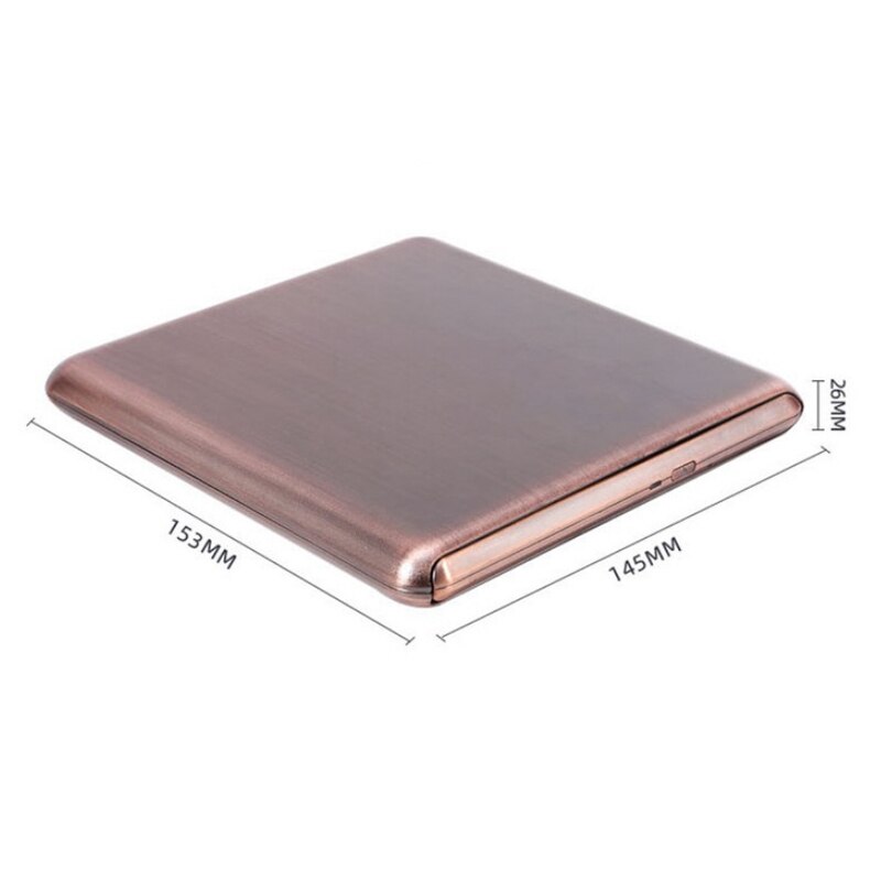 Externe Dvd Drive USB3.0 Type-C Rewriter Reader Writer Brander Draagbare Dvd Rw Cd Optische Drive Speler Voor Laptop pc