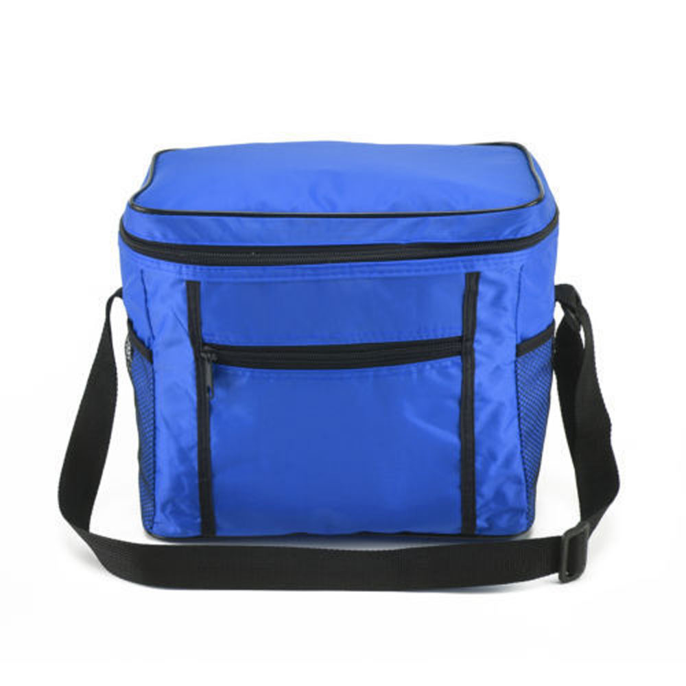 Large Portable Cool Bag Insulated Thermal Cooler for Food Drink Lunch Picnic picnic basket picnic refrigerator bag: Blue