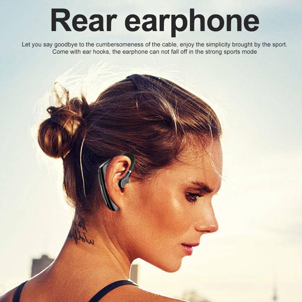 Draadloze oordopjes  m50 slimme bluetooth oordopjes oorhaak lange standby sport oordopjes handsfree volumeregeling