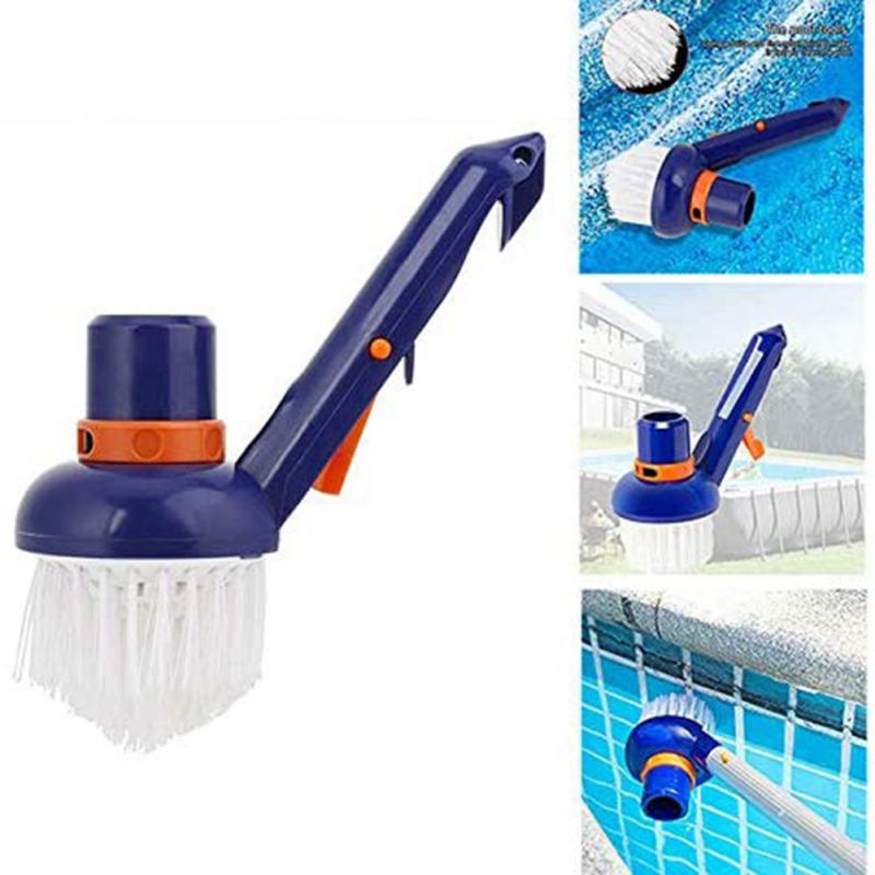 Swimming Pool Steps And Corner Vacuum Brush Cleaning Brushes For Swimming Pools Springs Tubs And Ponds