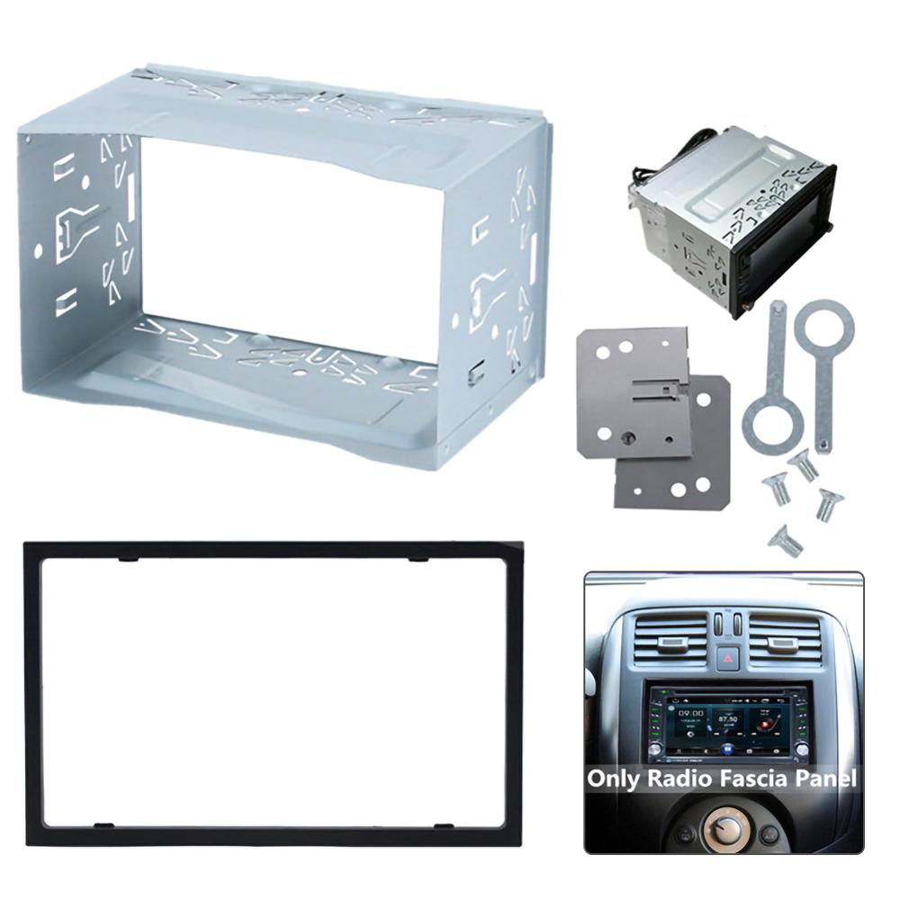 2 DIN DVD Player Frame Mounting Plate Unit 2 DIN Cage Radio Vehicle Case Car Radio DVD Player Mounting Frame Accessory