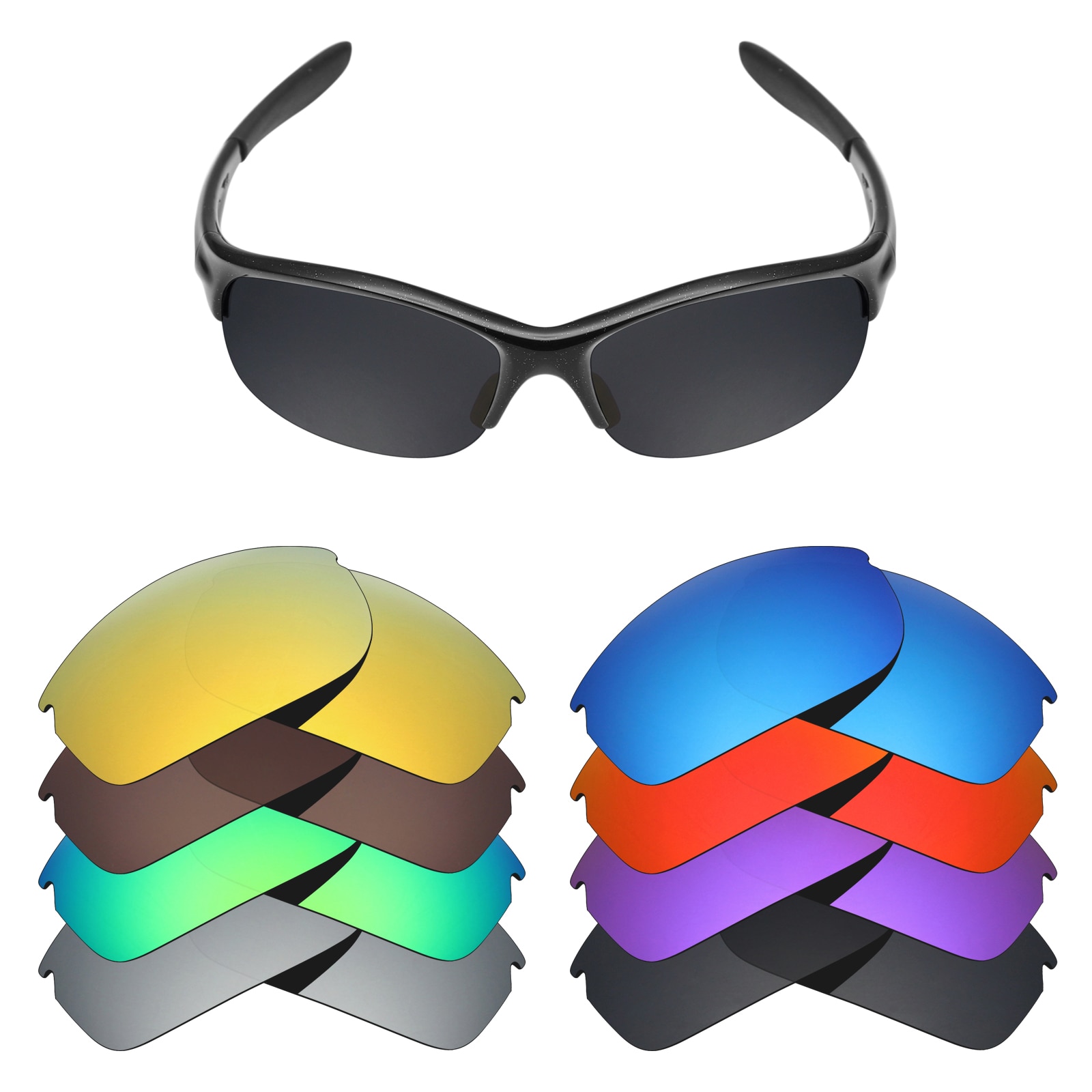 Mryok Polarized Replacement Lenses for Oakley Commit SQ OO9086 Sunglasses Lenses(Lens Only) - Multiple Choices