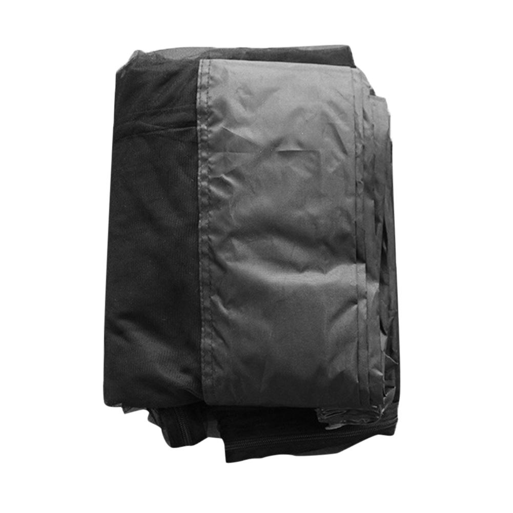 Umbrella Cover Mosquito Netting Screen for Patio Table Umbrella Garden Deck Furniture Zippered Mesh Enclosure Cover: Black