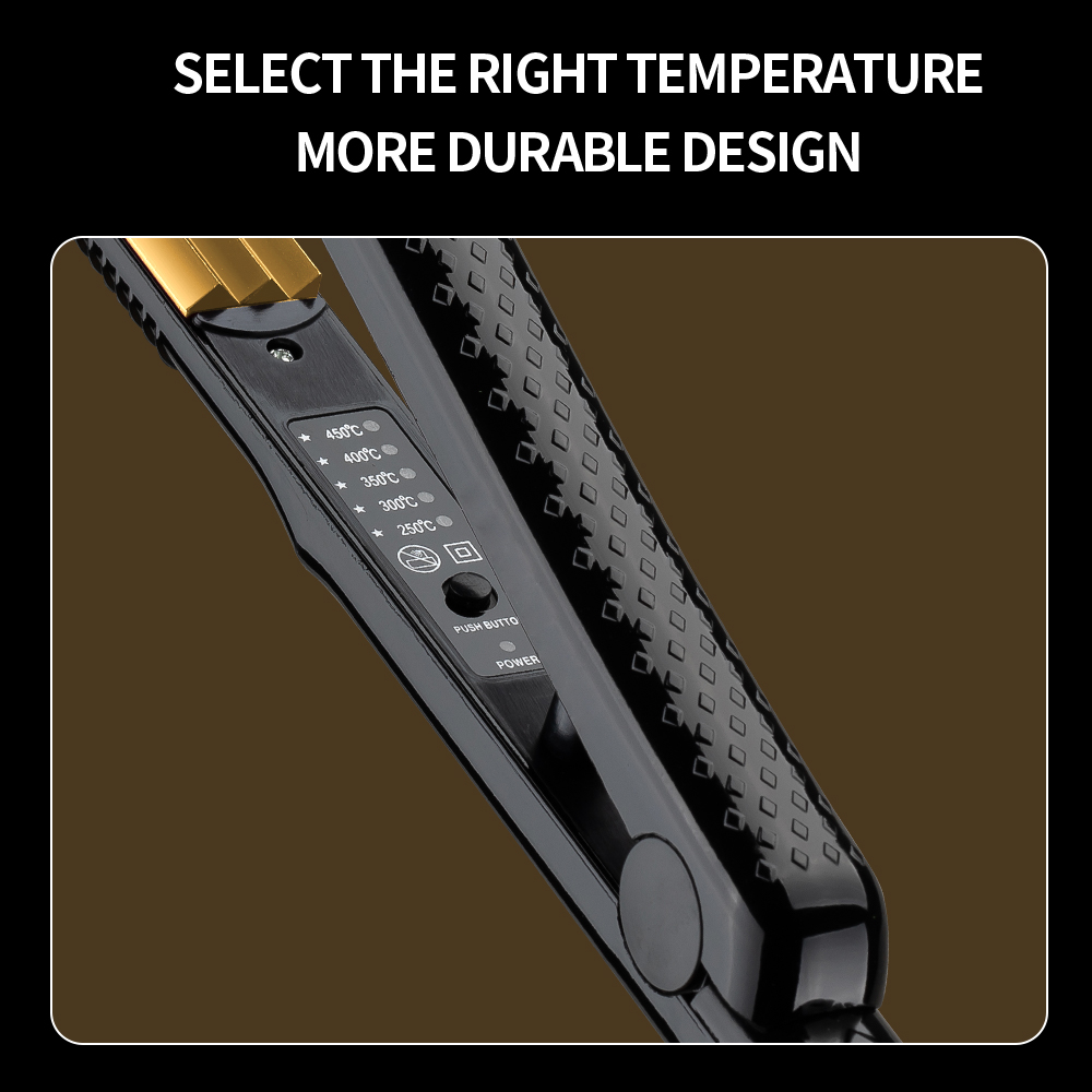 Electric Hair Curling Iron 140-220 PTC Heater Hair Crimper Curler Corn Plate Fluffy Wand Crimping Perm Splint Salon