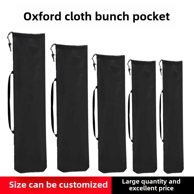 Förvaringsväska för utomhusfällstolar i oxfordtyg med långt rep, dragsko, cool matta, förvaringsväska för bärbar picknickfilt
