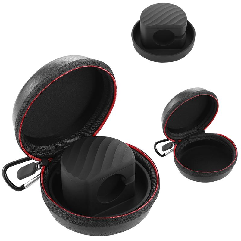 Boîte de transport Portable noir, boîtier de rangement de poche Mini boîte pour Apple Watch, boîte de rangement de poche