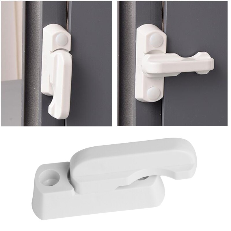 Plastic+Stainless Steel+Zinc Alloy UPVC Child Safe Security Window Door Sash Lock Safety Lever Handle Sweep Latch