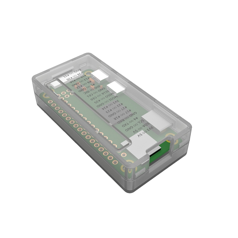 2 transparente schutzhüllen für raspberry pi zero ( - 72 x 35 x 17mm und 13.5 x 10.9 x 1.5cm zoll)
