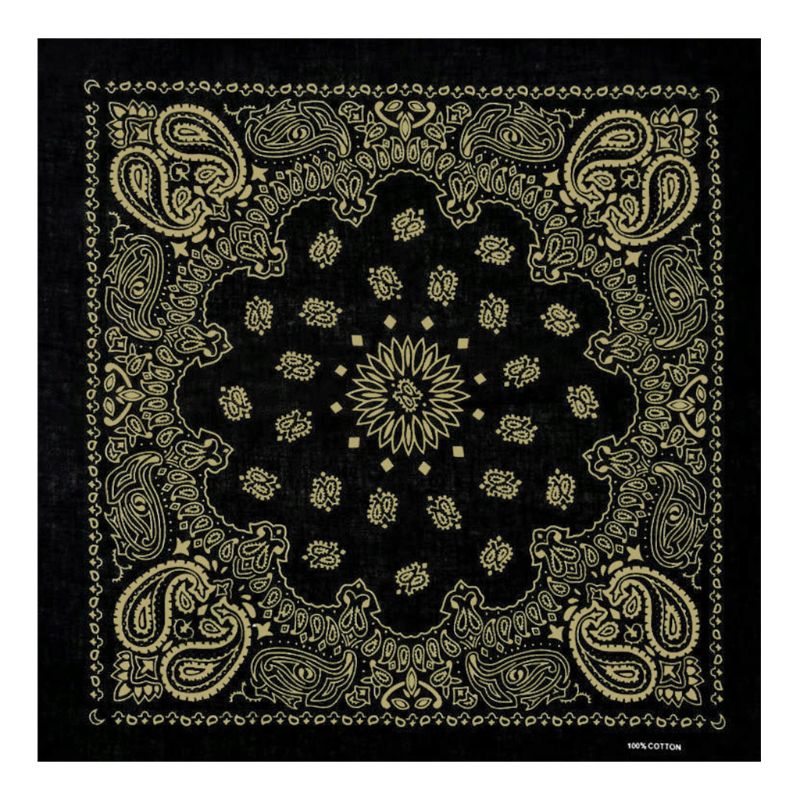 Etniczne kolorowe słonecznik podwójne z tkaniny tureckiej w kwiaty dla obu płci bawełna kwadratowy szalik motocykl z pałąkiem na głowę Bandana biodro-chmiel opaska krawat: 2