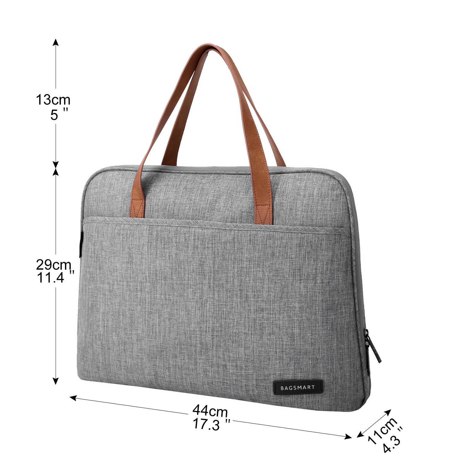 BAGSMART 14 Inch Laptop Aktetas Waterdichte Laptop Tas Lichtgewicht Messenger Bags Causale Handtas Mode Nylon