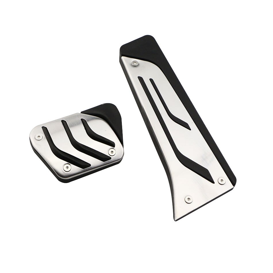Pedales de coche para BMW, cubierta de Pedal automático para modelos F20, F21, F22, F23, F24, F30, F31, F32, F33, F34, F35, F36, F80, F82, F83, E81, E82, E88, E90, E91, E92, E93, LHD: AT Without Rest