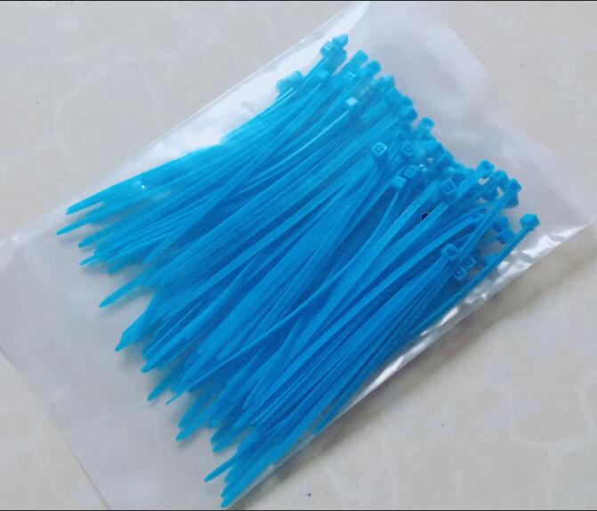 500pcs 3*120/150mm Fixed plastic strapping self-locking color nylon cable tie belt Strapping Straps For Wires
