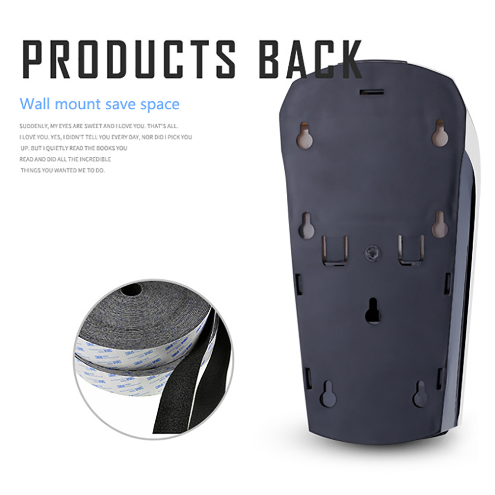 500/1000ml Wall-Mounted Soap Dispenser Press Type Hand Disinfection Machine Alcohol Sterilizer Home Hand Sanitary Soap Dispenser