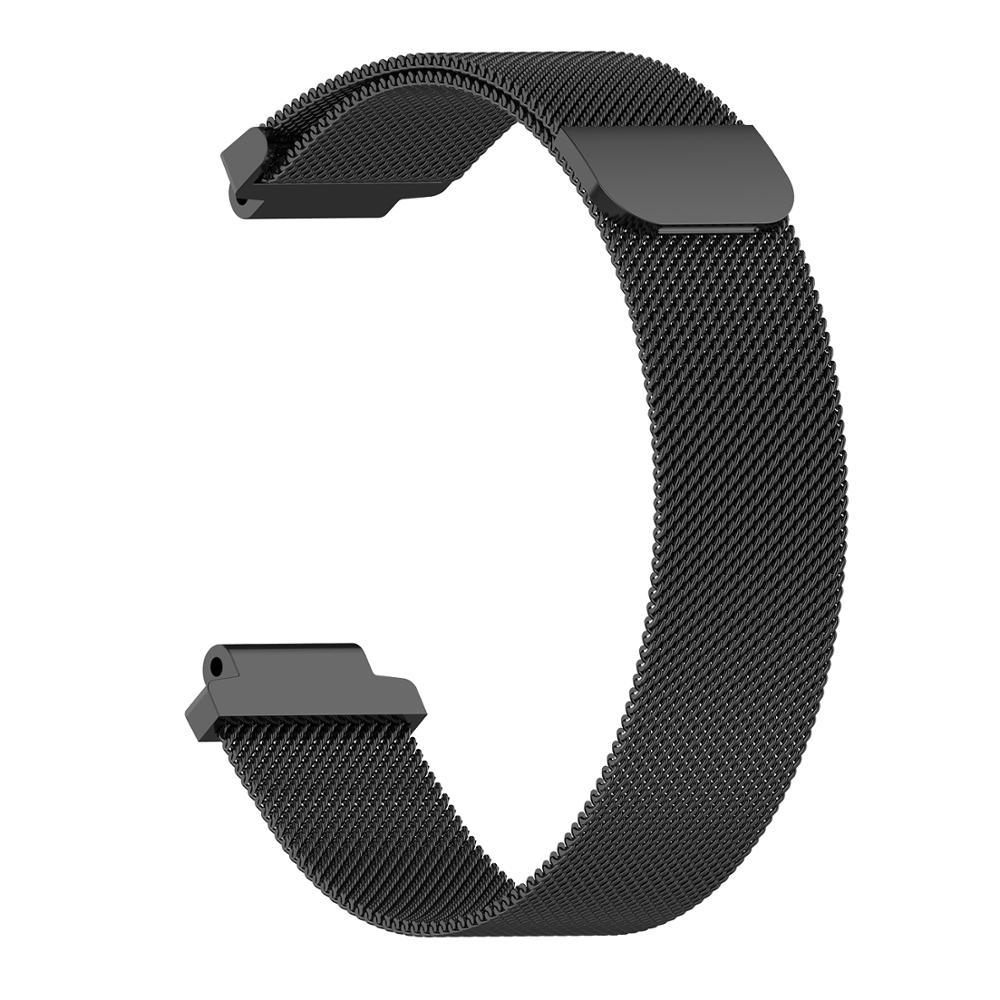 Milanese urrem til garmin forerunner 235/735xt/220/620/630/s20/s5/s6/ gps sport metal smart urbånd magnetisk armbånd