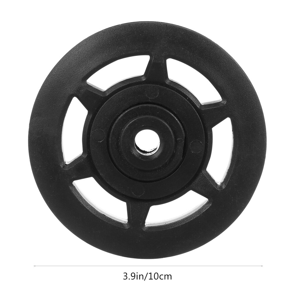 1Pc Fitness Pulley Useful Fitness Pulley Gym Equipment Accessory (Black)