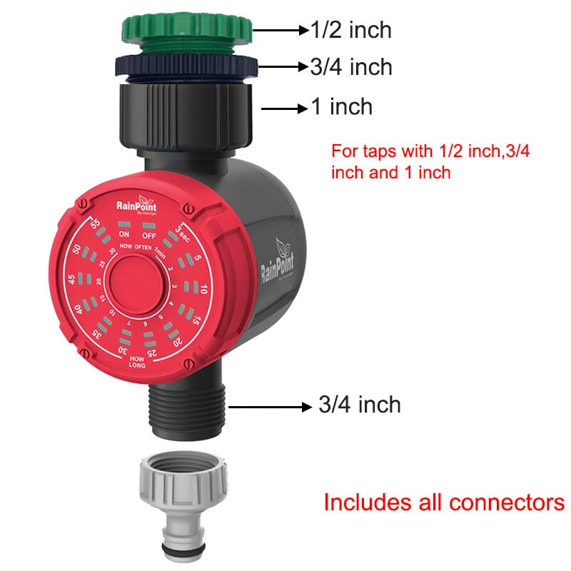 Hage digital vanning timer automatisk elektronisk vann timer hjemme hage ett nøkkel sett vanning timer kontroller system