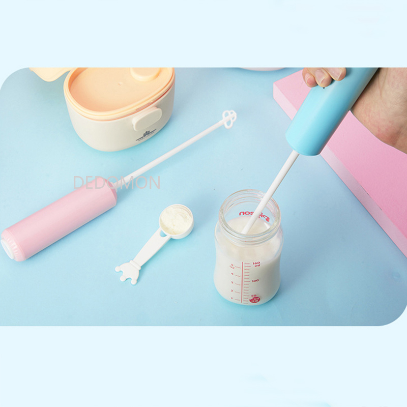 Mélangeur à lait et batteur d'œufs Portable, Mini boissons électriques à main, mousseur à lait, fouet mélangeur, agitateur, alimentation domestique pour bébé