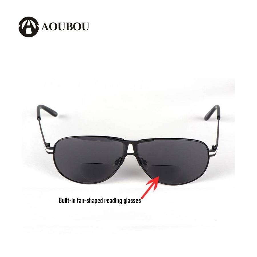 Bifocale metalen multifunctionele lezen zonnebril unisex brekingsindex gafas de lectura Verziend Brillen A116