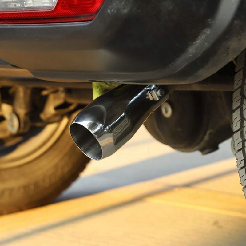 Auto Uitlaat Eindpijpen Uitlaat Uitlaat Met Deurslot Schakelaars Cover Trim 3Pcs