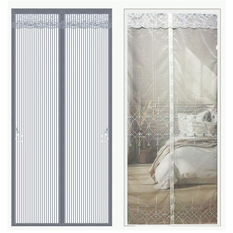 Silent Magnetic Door Insect Curtains Anti Mosquito Fly Nets Durable and Exquisite Door Screen Mesh