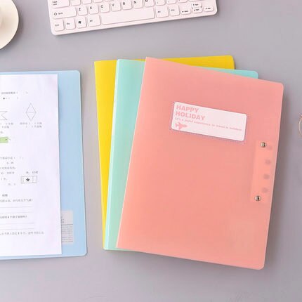 Carpeta de archivos A3/A4, clip de almacenamiento multifunción, carpeta DE DATOS, carpeta de archivos de documentos, 3 piezas