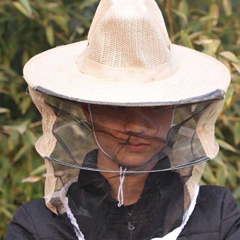 Insect Mask Face Beekeeping Net Hat Mosquito Bee Insect Mesh Head F... – Grandado