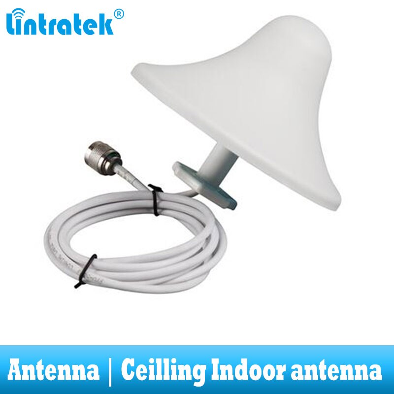 Lintratek 2g 3g 4g Indoor Antenna 800~2700mhz 3dBi For Repeater GSM 3g 4g Signal Booster