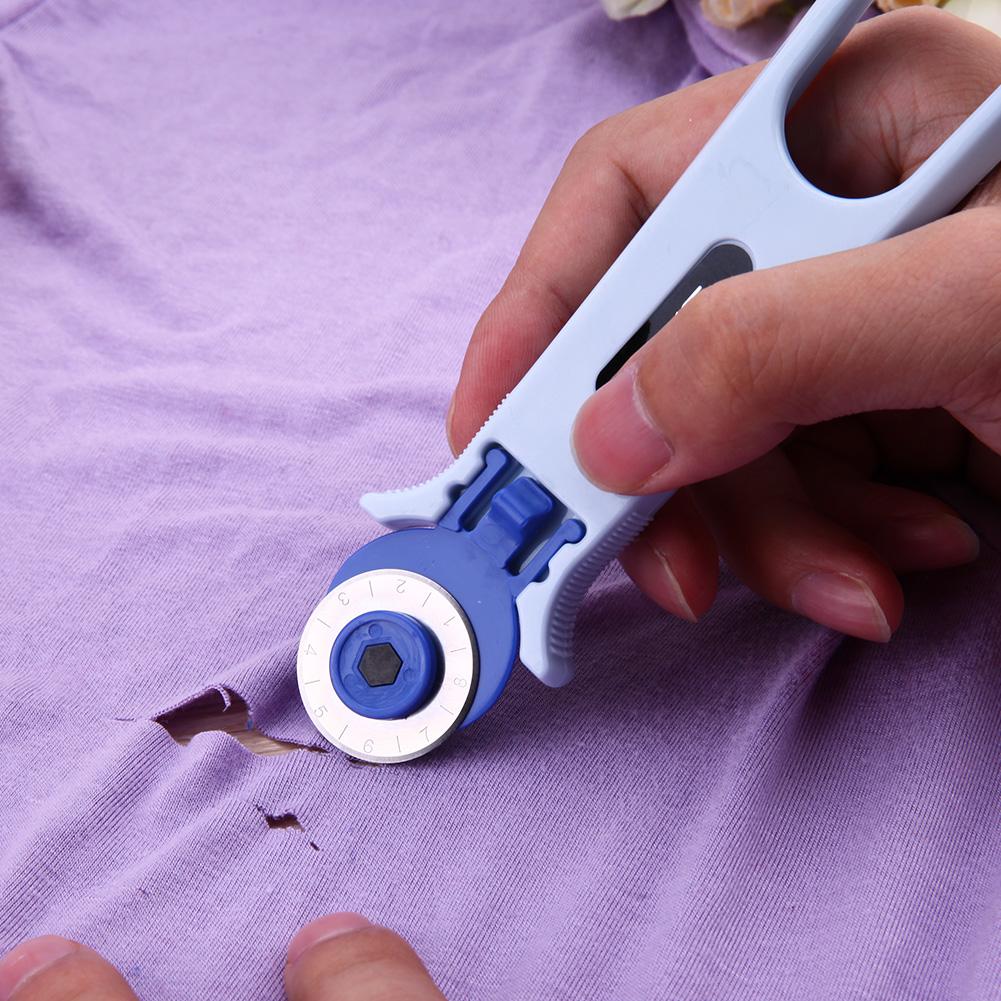 28/45mm Cloth Rotary Cutter Tools for Patchwork Leather Paper Fabric Cutter Cutting Tool DIY Sewing Accessories