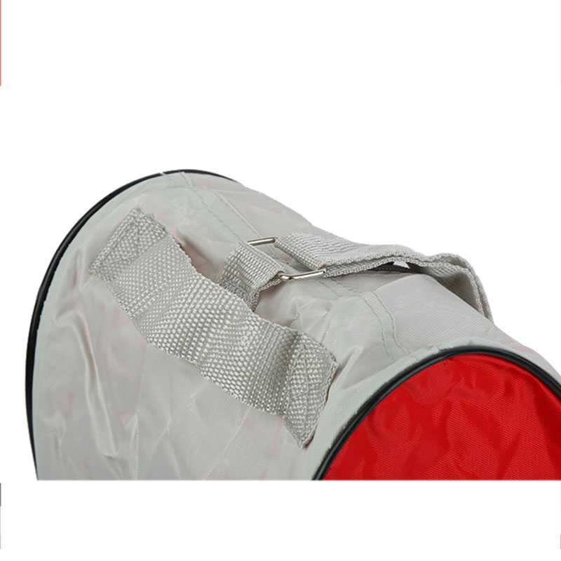 Bærbar justerbar trekant holdbar sportstaske dækker skulderrem skøjte bære taske rulle skøjtetaske sag udendørs sport sag