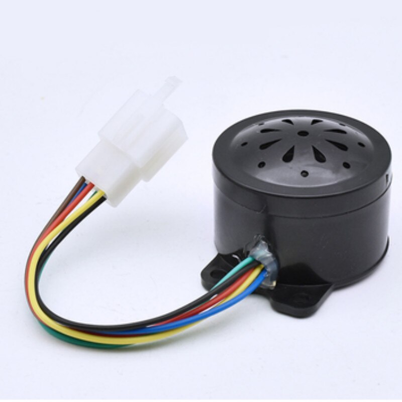 Bocina de triciclo para vehículo eléctrico, claxon de voz de respaldo antirrobo, 48V, 60V, tres en uno, Cuatro en Uno: Four in one