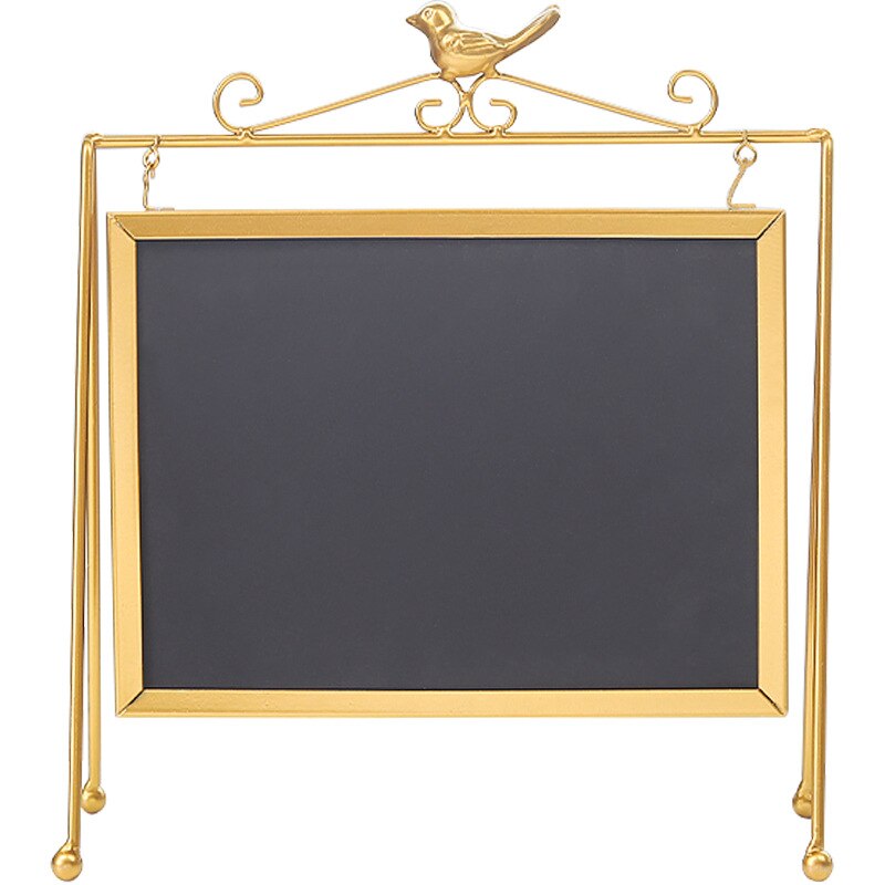 Desktop Message Blackboard Easel Chalkboard Kids Memo Black Board Writing Boards Big: Default Title