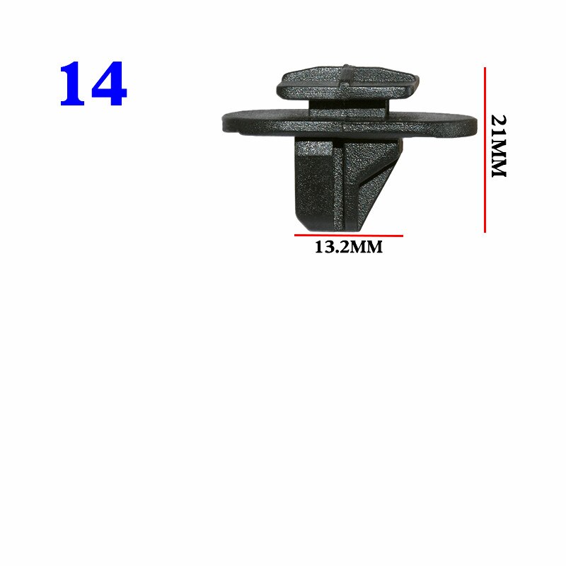 För volvo  s40 s60 s80 s90 lxc 9 c30 c60 c70 c90 xc60 xc90 v40 v60 bildörrpanel sidokjol stötfångare skärmband clips fästelement: 3 st nummer 14