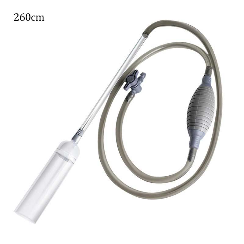 Aquarium Siphon Stofzuiger Voor Fish Tank Cleaning Grind &amp; Zand Aquarium Siphon Aquarium Water Changer: 260cm