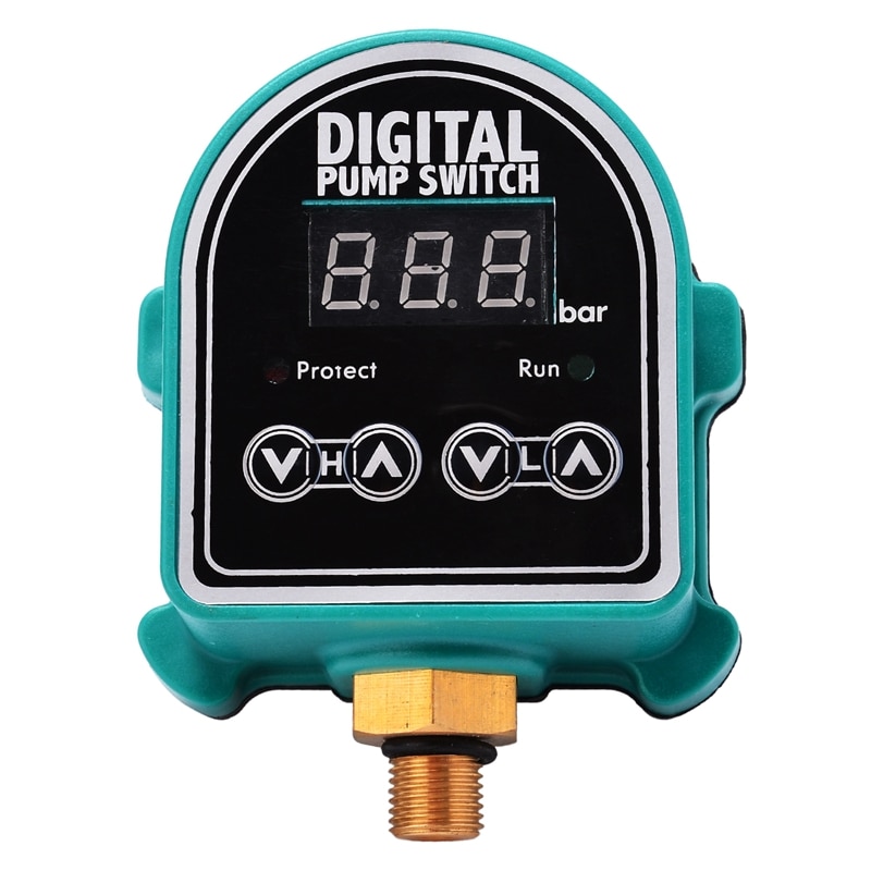 Digital LCD Water Pumps Pressure Switch Garden Gas Eletronic Controller Control Switch for Water Pump Supplies: Default Title