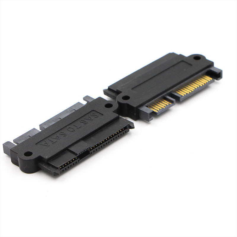 2 szt. adapterów SAS robić dysków twardych, podłączanych robić płyty głównej, SATA SFF-8482 SAS robić SATA, obsługuje tryb SATA3 robić 6 GB