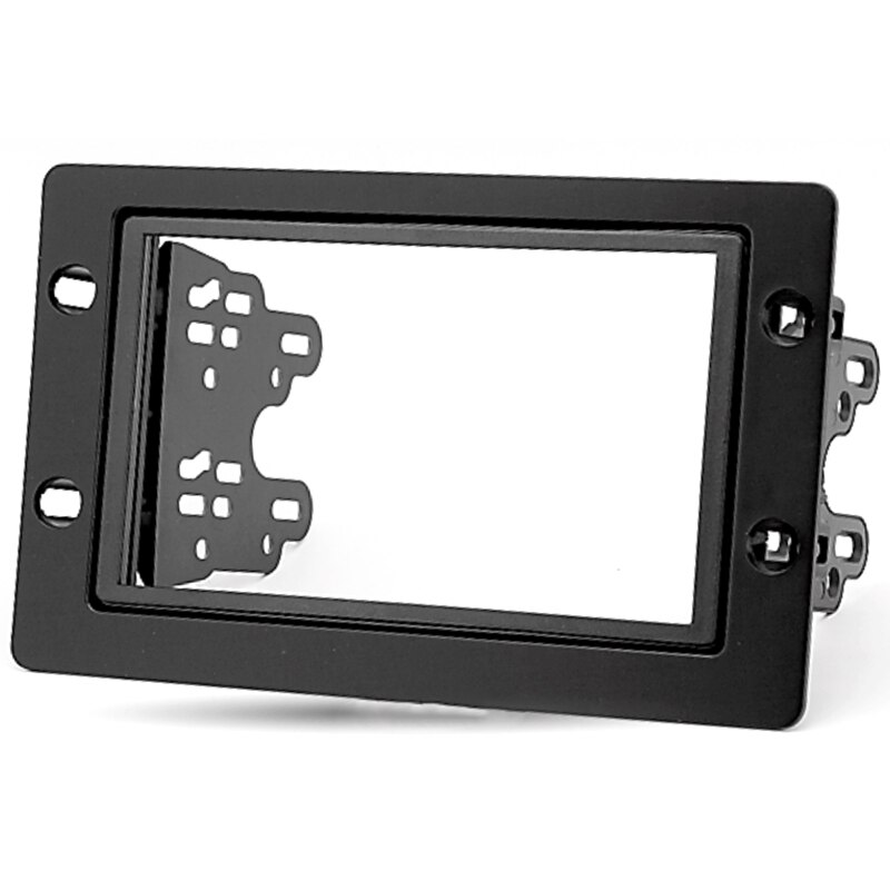 2 din bilradio ram stereo instrumentpanel ram montering panel täcka trim kit för saab 9-5 2005