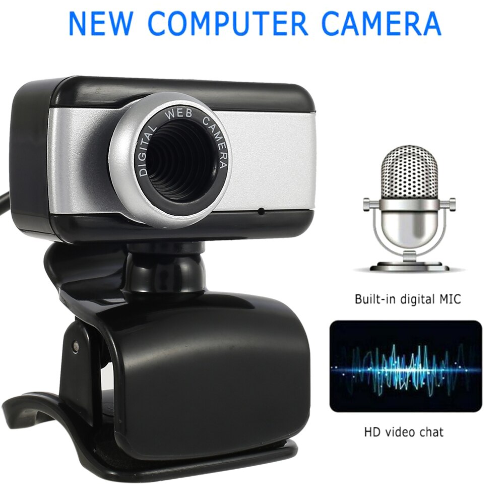 Hd Webcam 480P Web Camera Met Microfoon Video Camera Opname Klasse Live Onderwijs Usb Camera Voor Pc Computer TXTB1