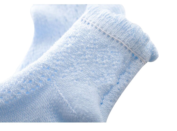 Sommer Baby Mädchen Socken Weiche Baumwolle Mesh Anti-Slip Baby Socken Knöchel Länge Neugeborenen Socken 5 Farben