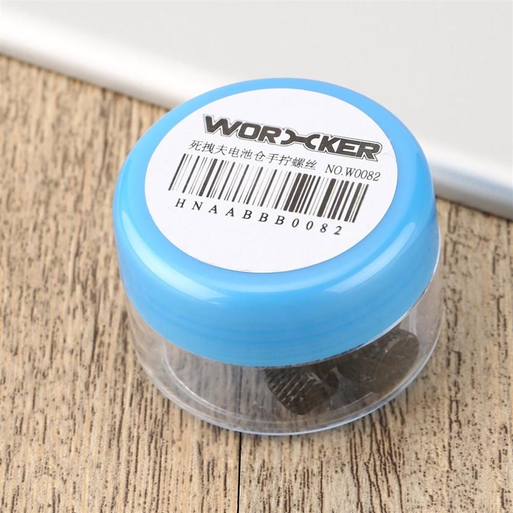 Werknemer batterijcompartiment handvaste schroeven w