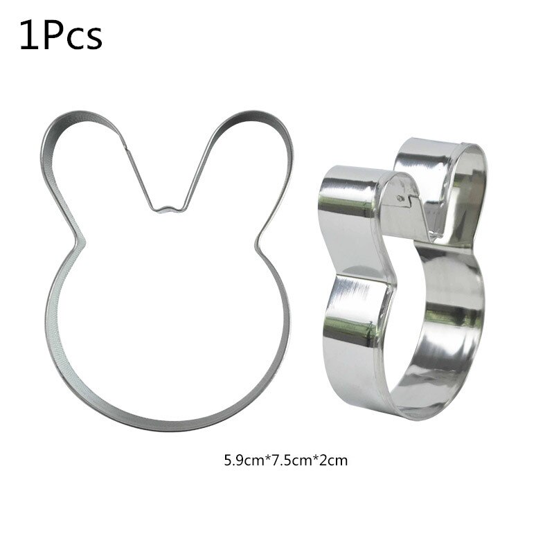 Ostern Dekor Cookie Formen Eatser Hase Ei KüKen Kunststoff Kuchen Backen Werkzeug Für Haus Küche Keks Cutter Ostern Partei Liefert: A05-1Stck