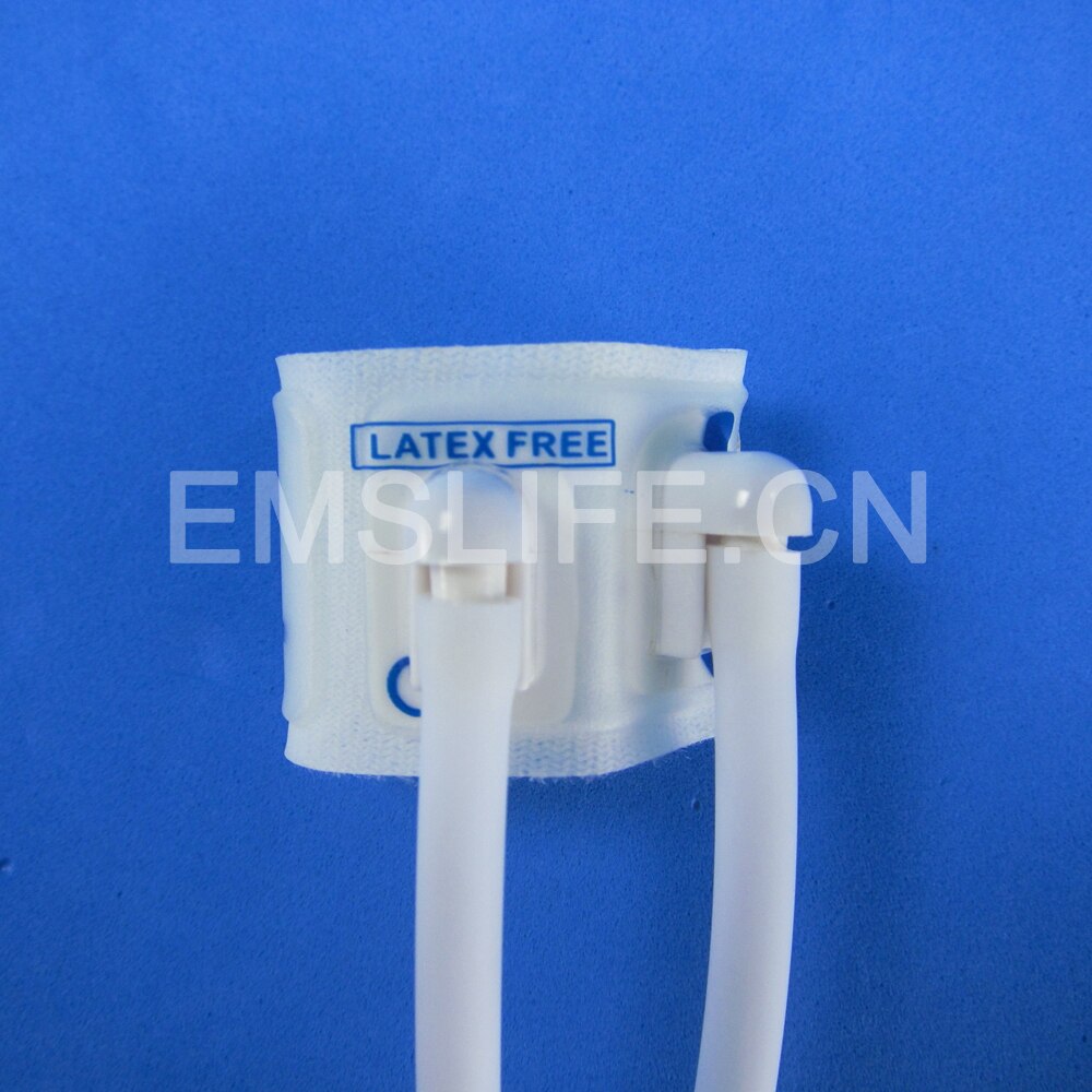 Disposable blood pressure cuff with TPU film for neonate purpose double tube NO.5