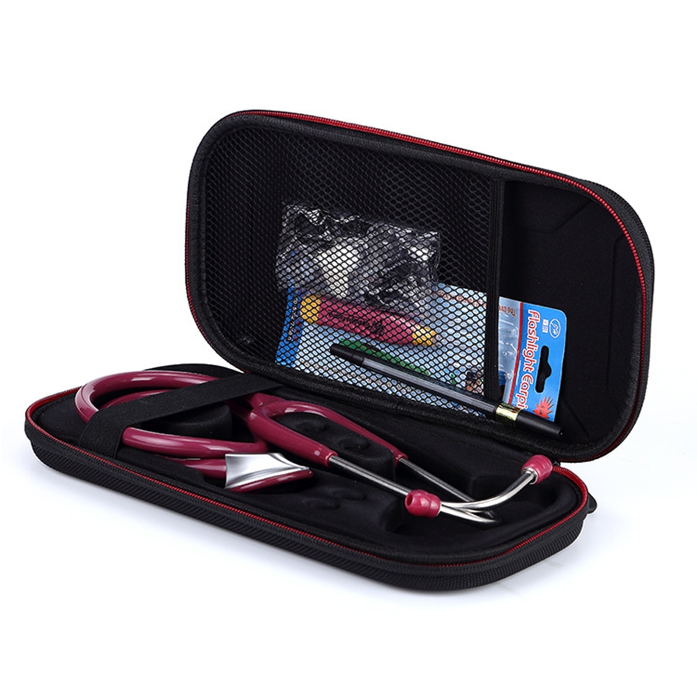 EVA Carrying Case Capa para 3M III Estetoscópio Littmann Classic-Adapta-se Prestige Percussão Taylor Hammer e outros Acessórios