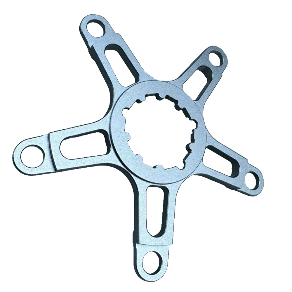 Direct Mount Kettingblad Converter Spider 104 110 130 BCD 4 5 Bolt Crank Arm Kettingwiel Adapter MTB Racefiets Vouwfiets onderdelen: Licht Geel