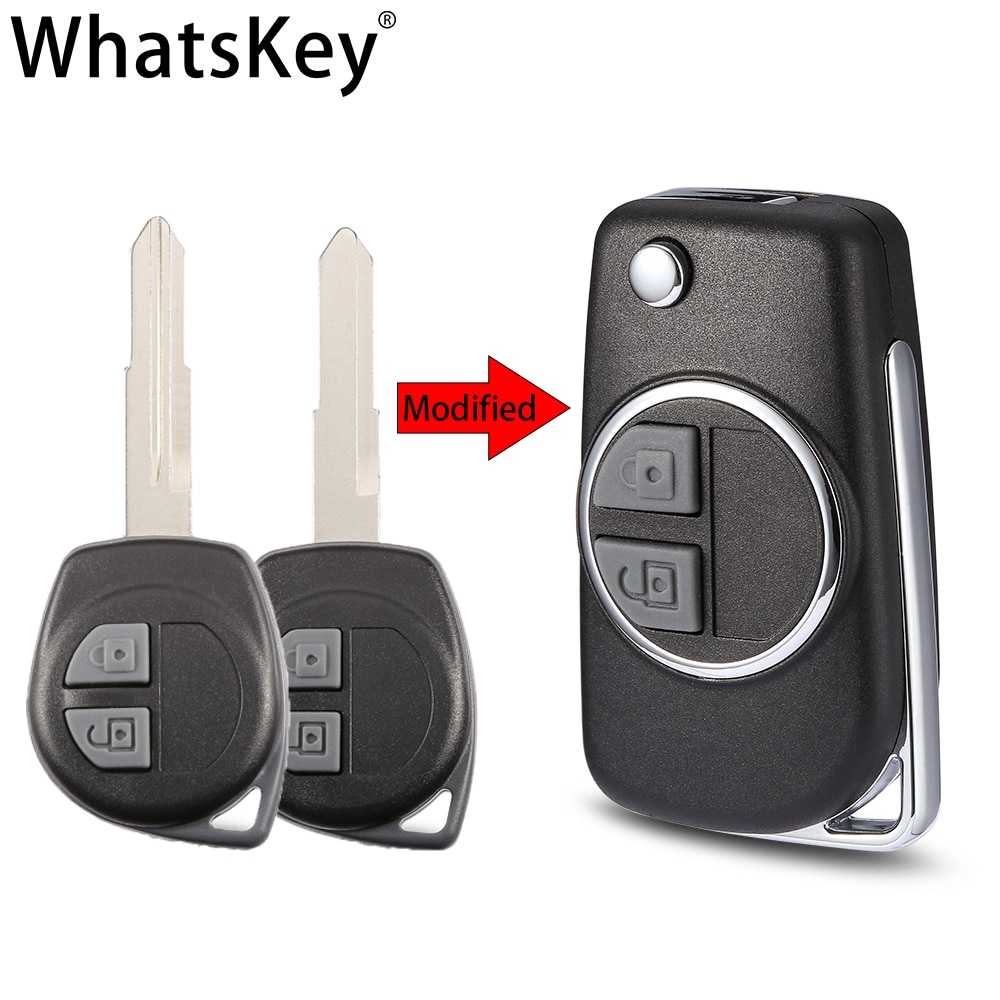 Aangepast Voor Suzuki Swift Grand Vitara Alto SX4 Flip Key Shell Remote Case Vervanging Ongesneden HU133R/SZ11R Blade Auto accessoires