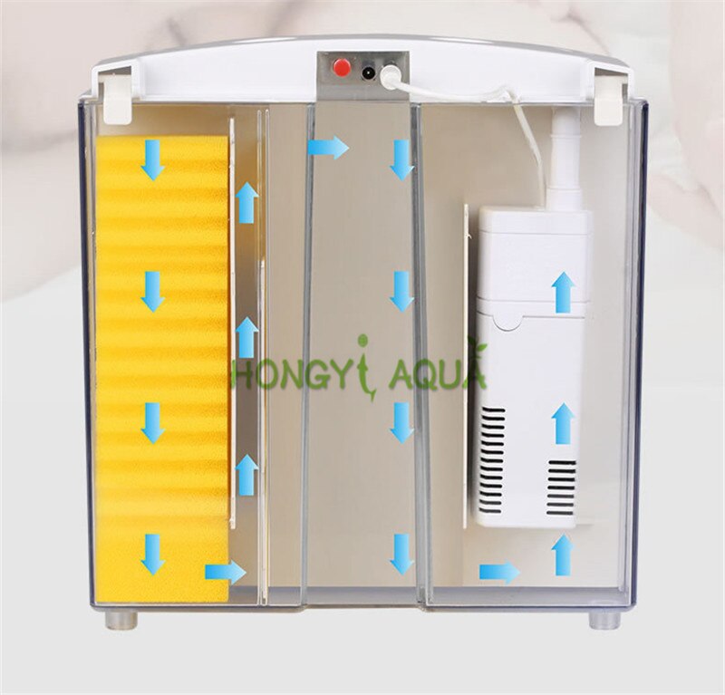 desktop fish tank small aquarium Watch goldfish bowl Ecological acrylic durable Convenience ATS-320