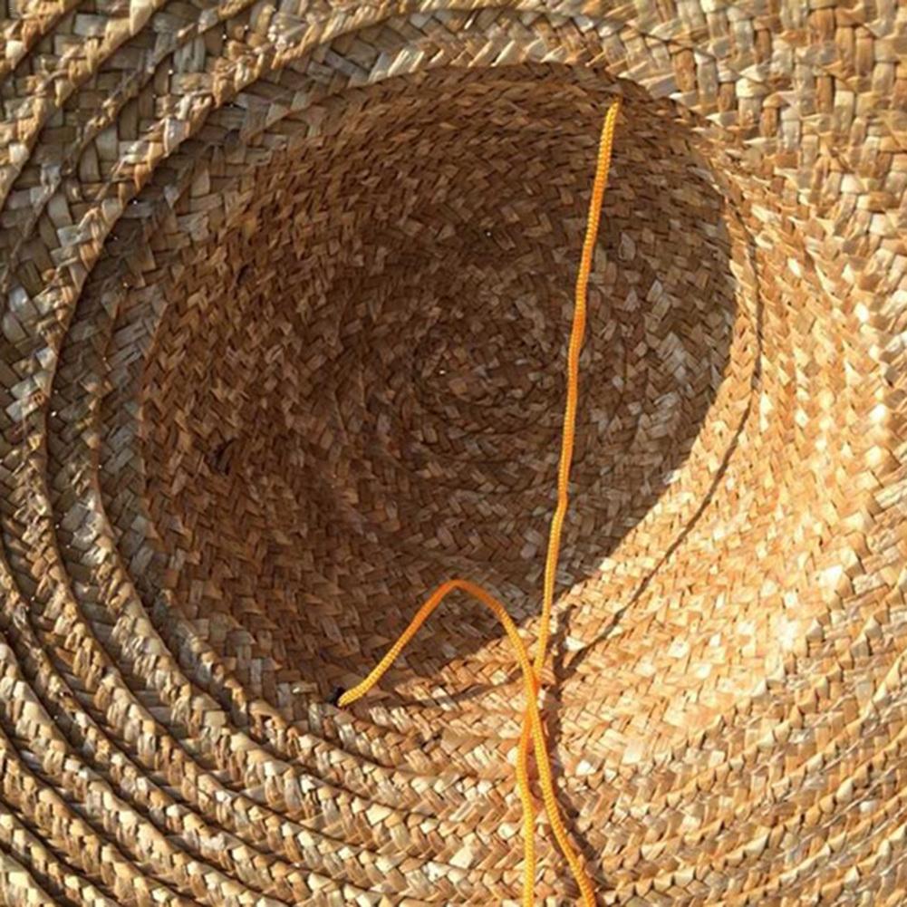 Rétro chinois bambou rotin pêcheur à la main chapeau paille chapeau seau pluie tourisme casquette danse pêche cône chapeau parasol