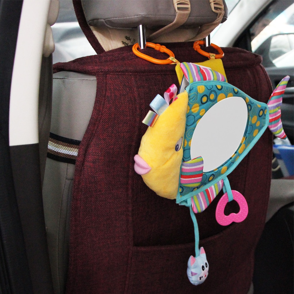 Zachte Vis Frame Baby Auto Spiegel, Rear Facing Spiegels, Achterbank Baby Spiegel, Achteruitrijcamera Auto Spiegel, onbreekbaar