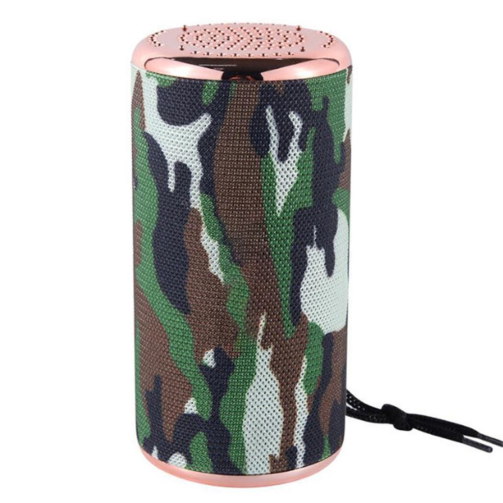 Portable Bluetooth Speaker with Loud Volume Outdoor Stereo Bass Audio USB/TF/FM Radio IPX6 Waterproof for Home and OutdoorC401: Camouflage